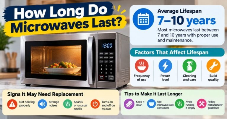 how long do microwaves last