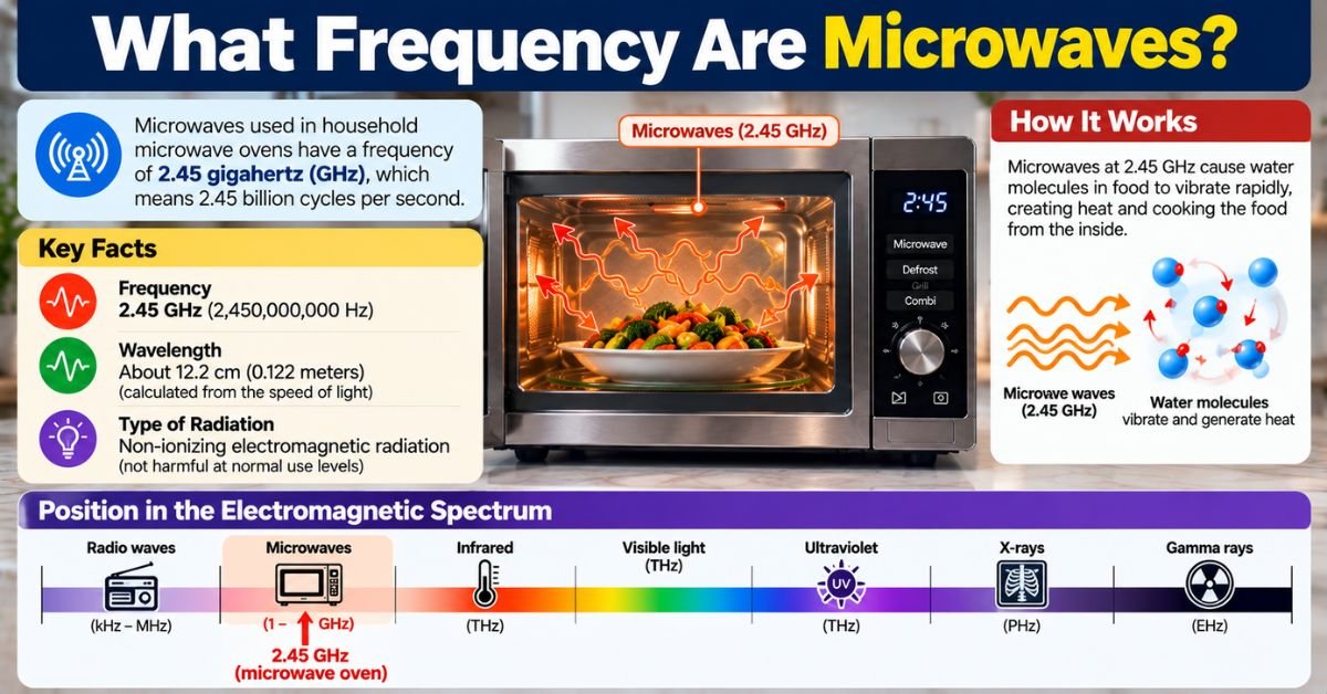 what frequency are microwaves