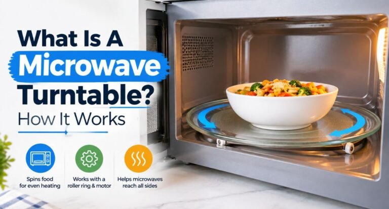 what is a microwave turntable