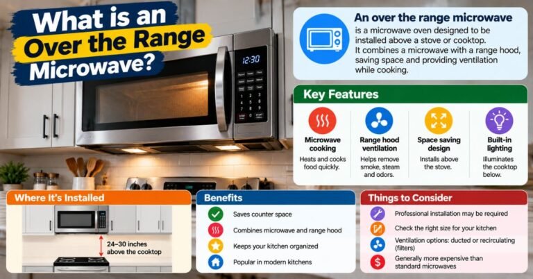 what is over the range microwave