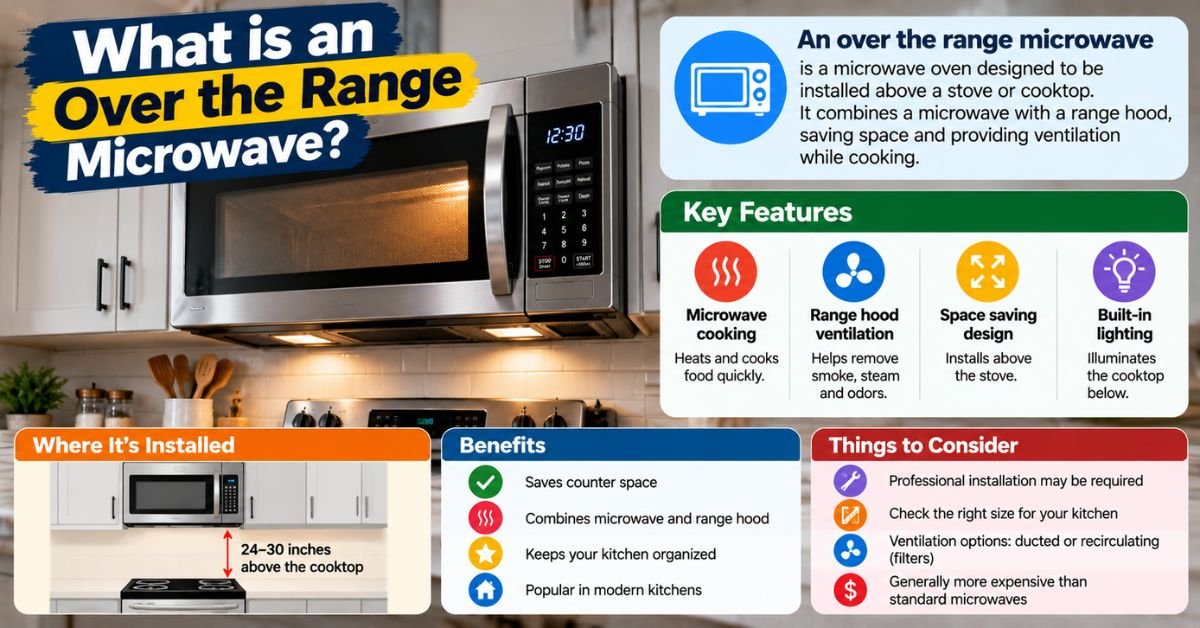 what is over the range microwave